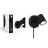 D'Lite Applique Murale Trop Sablonneux Noir | Convient Pour 1x GU10
