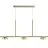 Nordlux Contina Suspension Luminaire Métal 3-Spot Laiton | Convient pour 3x G9