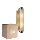 Lot 6x Nordlux Nimal Applique Murale Laiton | Convient pour 2x E14
