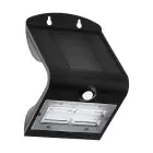 Eglo Applique Murale Lamozzo Solar Noir 3W 440lm - 830-840 CCT | IP54 - Détecteur de Mouvement et de Lumière
