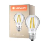 Ledvance Classic LED E27 Peer Filament Helder 5W 1055lm - 830 Warm Wit | Vervangt 75W