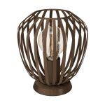 Eglo Tafellamp Espinal Staal Bronze | IP20 - Geschikt voor 1x E27 