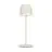 Eglo Tafellamp Mannera Aluminium Sanded 2W 200lm - 830 Warm Wit | IP54 - Touch Dimbaar - USB-C