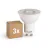 Voordeelpak 3x Sylvania RefLED ES50 LED Spot GU10 PAR16 230lm 36D - 830 Warm Wit | Vervangt 25W