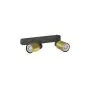 SLV Puri 2.0 Aluminium Spot Zwart | Geschikt voor 2x GU10