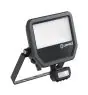 Ledvance LED Floodlight Aluminium Zwart 41W 5500lm 100D - 830 Warm Wit | IP65 - Bewegings- En Lichtsensor - Symmetrisch