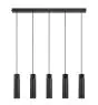 Nordlux Tilo Pendelarmatuur Metaal Zwart | Geschikt voor 5x GU10