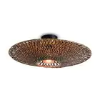 Good&Mojo Plafondlamp Bali Bamboe Zwart M | Geschikt voor 1x E27 