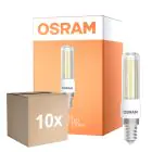 Voordeelpak 10x Osram Special T Slim LED E14 Helder 6.5W 806lm - 827 Zeer Warm Wit | Dimbaar - Vervangt 60W